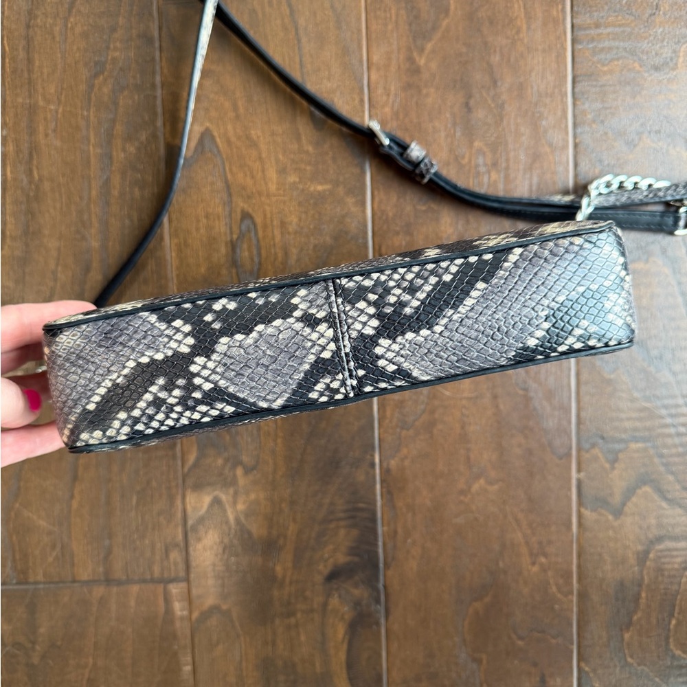 Michael Kors Bags Snakeskin Print Crossbody Bag - Picture 3 of 9